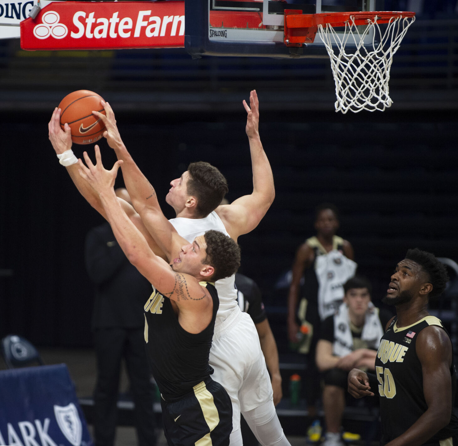 Penn State Men's Basketball vs Purdue, Harrar (21)
